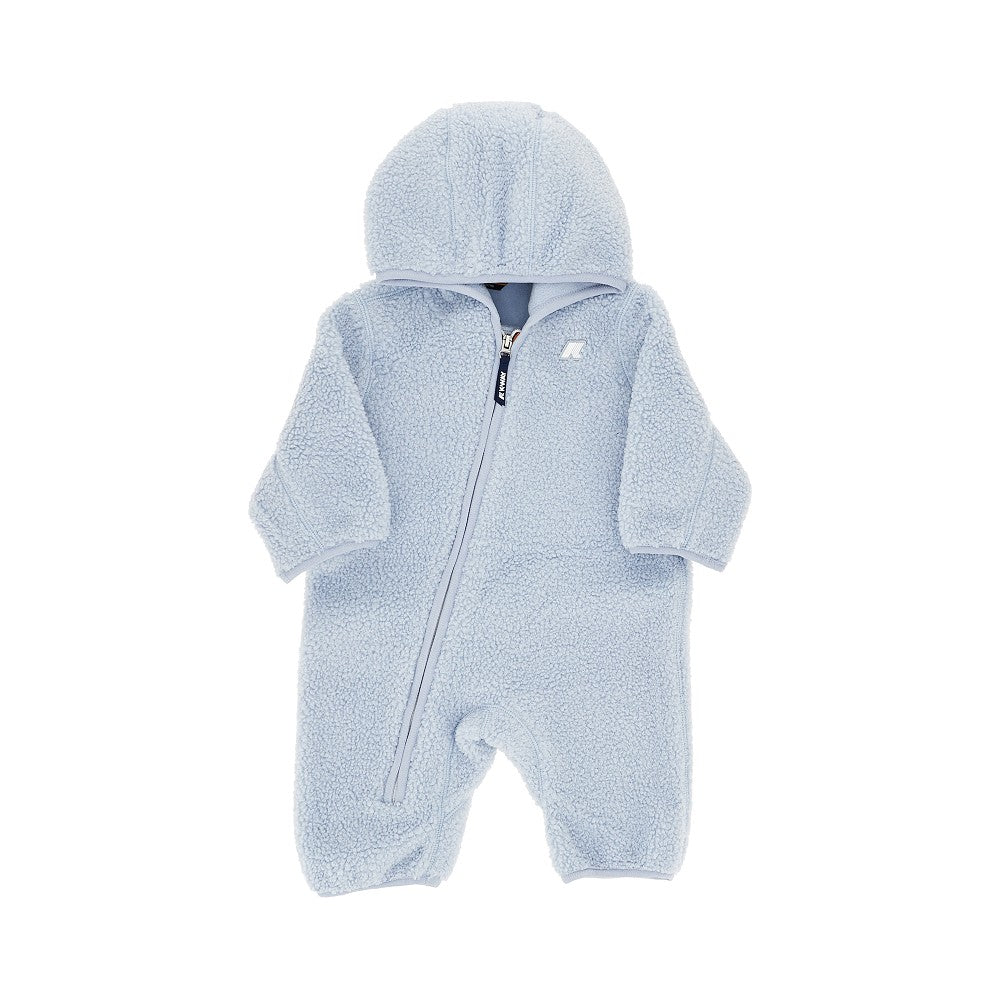K-Way Teddy fabric 'Jannette Polar' romper suit