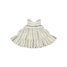 1 + in the Family Striped linen baby dress