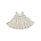 1 + in the Family Striped linen baby dress
