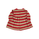 1 + in the Family Striped cotton-blend mini dress