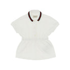 Gucci Piquet mini dress with Web Ribbon