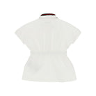 Gucci Piquet mini dress with Web Ribbon