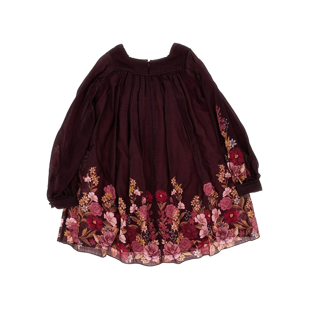 Chloé Floral light wool mini dress