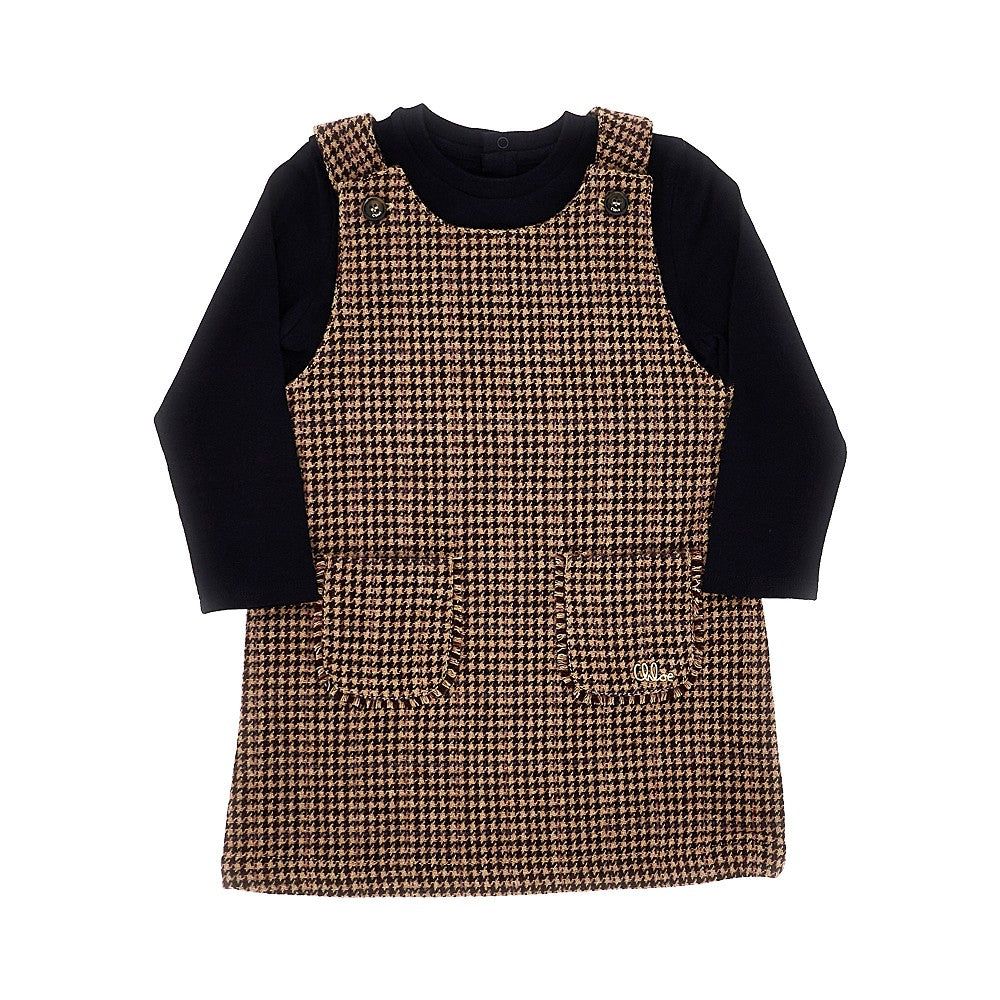 Chloé Overalls dress and T-shirt set
