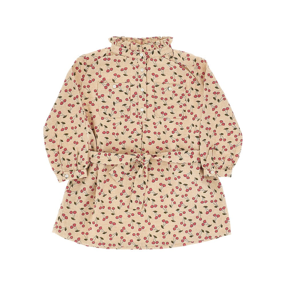 Bonpoint 'Tiphany' cotton midi dress