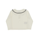 Mayoral Scalloped collar jersey T-shirt