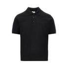 Saint Laurent Cassandre embroidery Boxy polo shirt