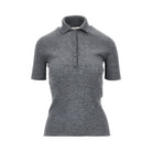 Fendi Ribbed knit polo shirt