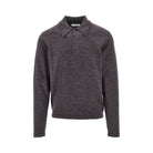 Lemaire Mouliné knitted polo shirt