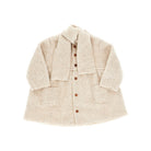 1 + in the Family Wool-blend cloth coat with scarf