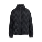 Emporio Armani Pleated satin down jacket