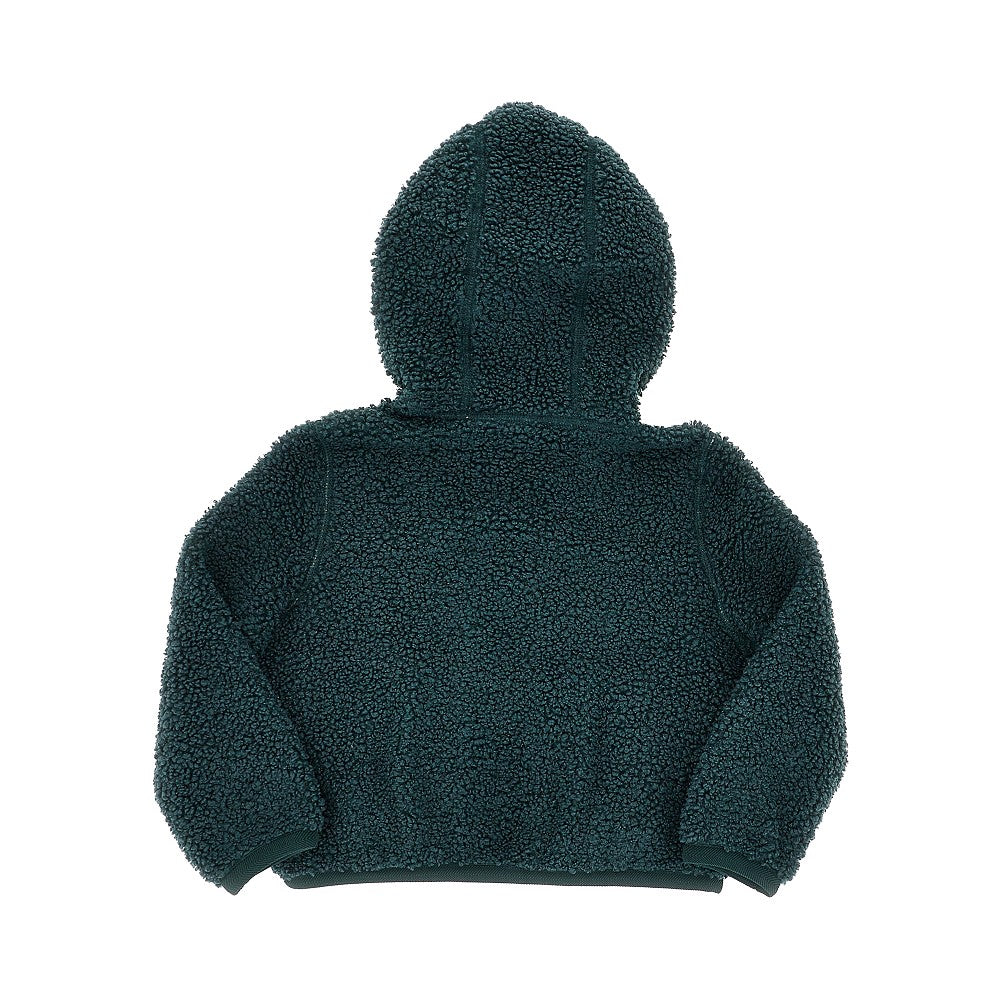K-Way Reversible downjacket in sherpa fabric