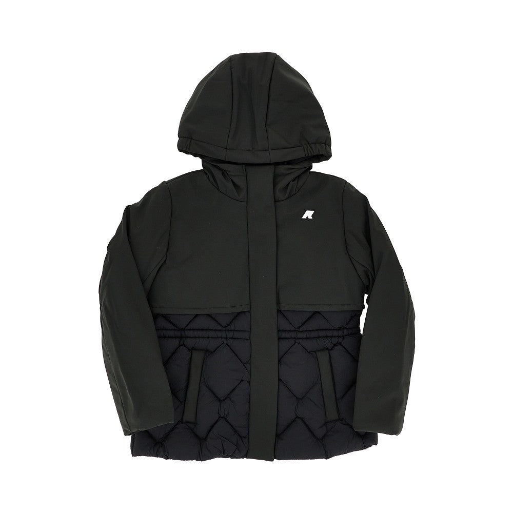 K-Way 'Marlesse Hybrid' nylon downjacket
