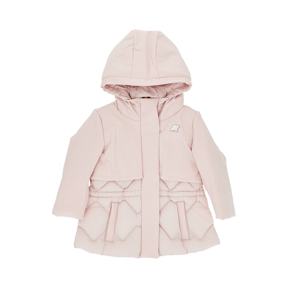 K-Way 'Marlesse Hybrid' nylon downjacket