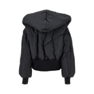 The Attico Cotton-blend padded bomber jacket