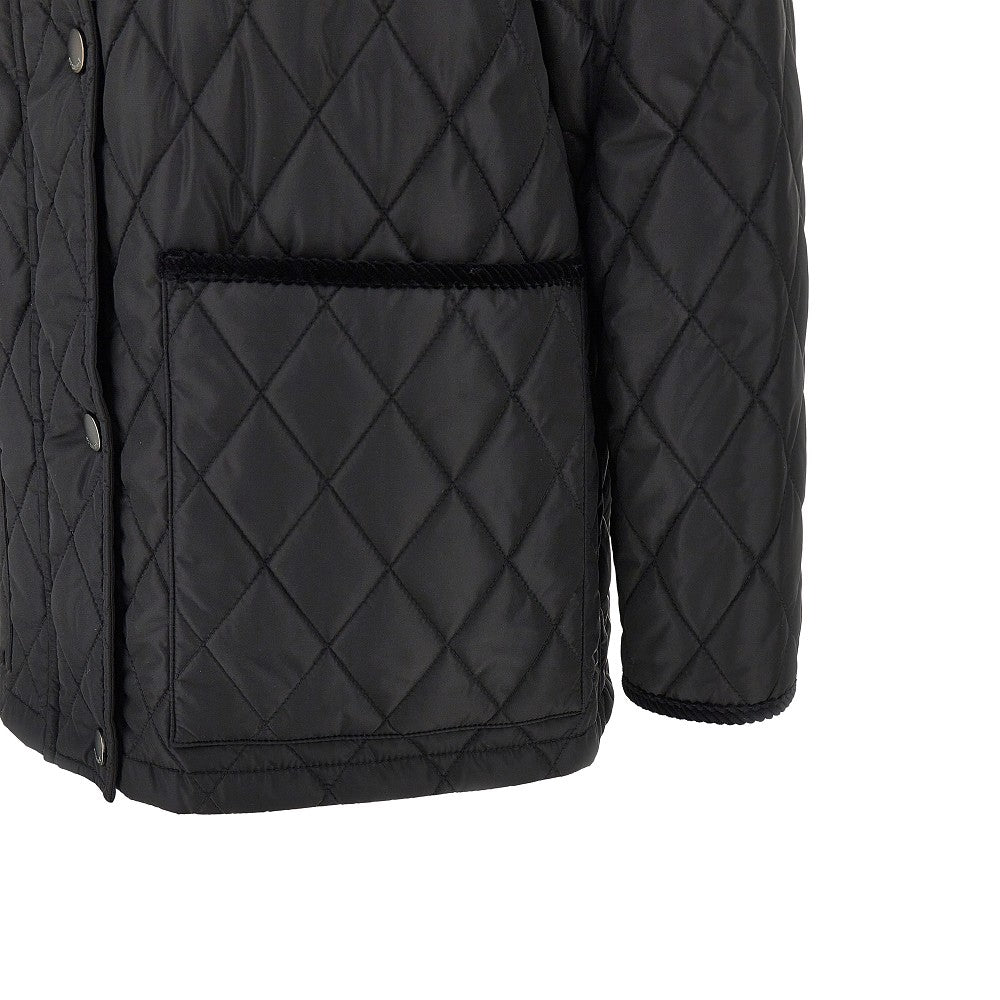 Burberry Quilted nylon country jacket