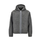 Laminar Wool-blend cloth blouson jacket