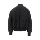 Jil Sander Diamond-quilted twill padded bomber jacket