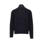 Herno Padded nylon and wool cardigan