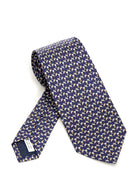 Ferragamo "Club" Tie - Blue