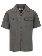 Mm6 Maison Margiela Short Sleeve Shirt - Grey