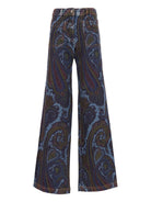Etro Flared Jeans - Multi