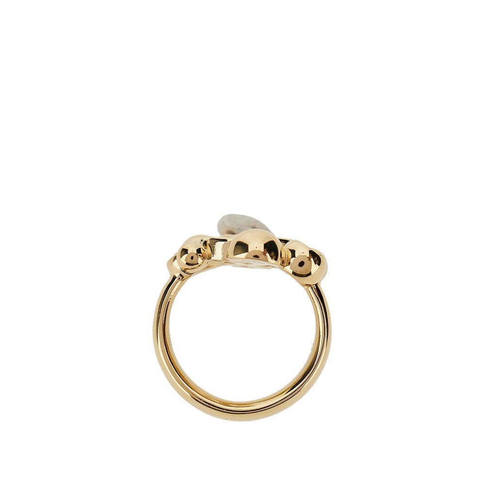 Gucci 'GG Marmont' ring with zirconia