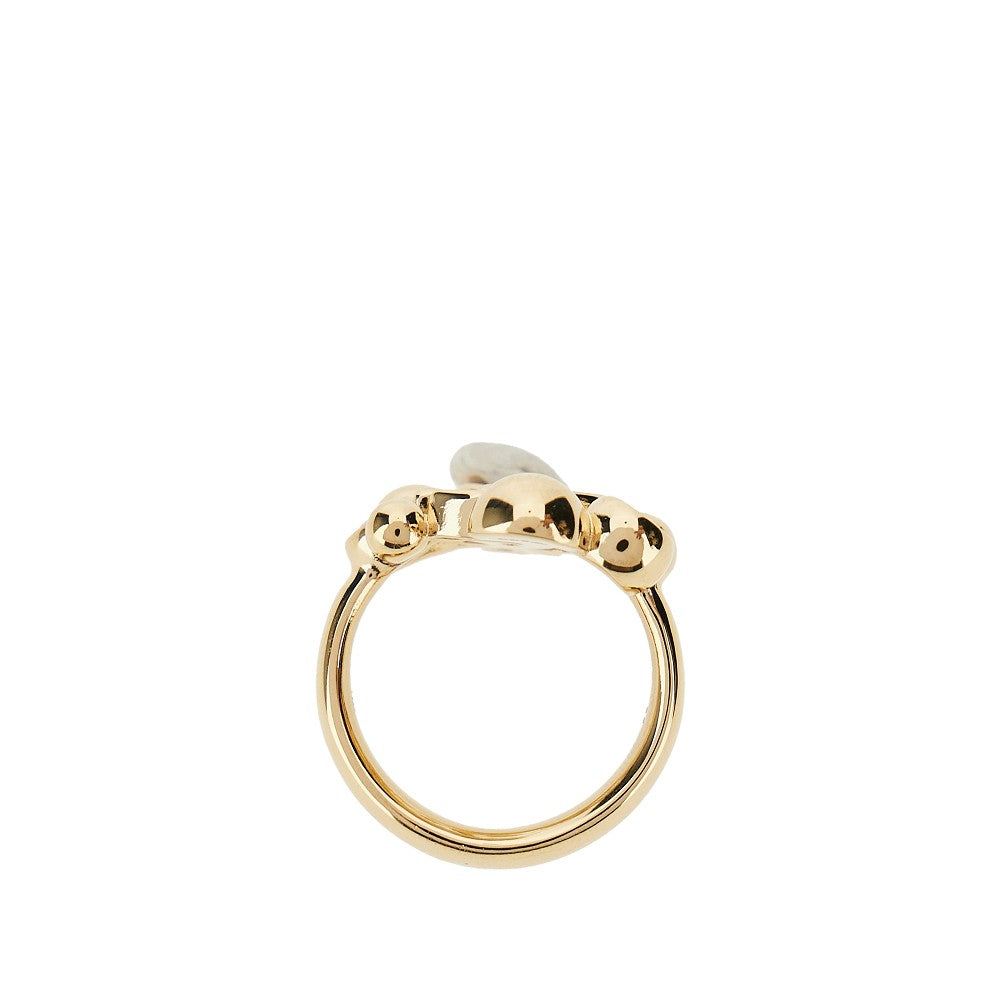 Gucci 'GG Marmont' ring with zirconia