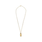 Saint Laurent Cassandre plate necklace