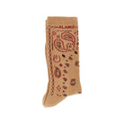 Alanui Cotton-blend socks with Bandana motif