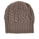 Emporio Armani Knitted beanie hat with logo label