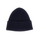 Stone Island Knitted beanie hat with logo patch