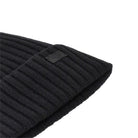 Weekend Max Mara Virgin wool beanie hat with logo patch
