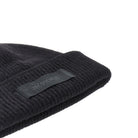 Jacquemus Knitted beanie hat with gros-grain logo