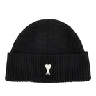 Ami Paris 'Ami de Coeur' wool beanie hat