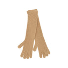 Weekend Max Mara Long cashmere gloves with embroidery