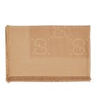 Gucci GG jacquard wool and silk scarf