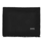 Emporio Armani Jacquard wool scarf