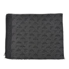 Emporio Armani Viscose-blend scarf with Eagle motif