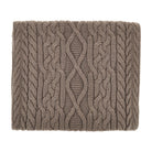 Emporio Armani Wool-blend scarf with logo label