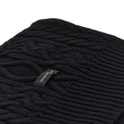 Emporio Armani Wool-blend scarf with logo label