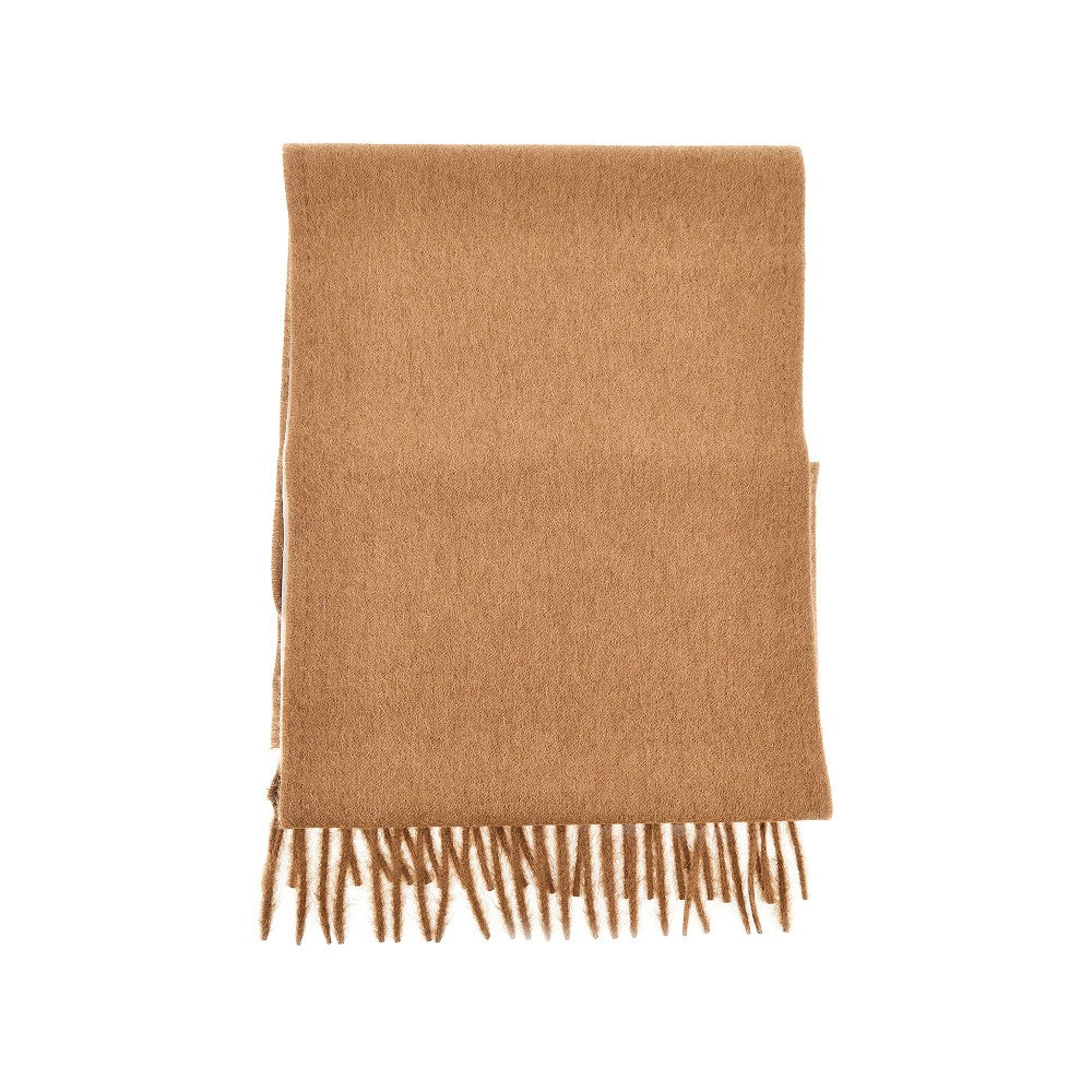 Max Mara Monogram embroidery cashmere scarf