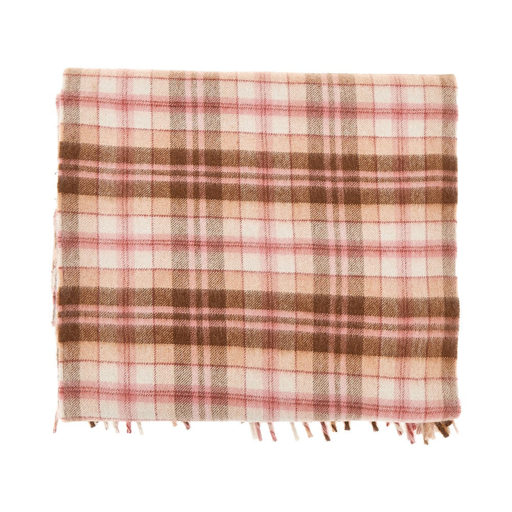 Chloé Check cashmere scarf