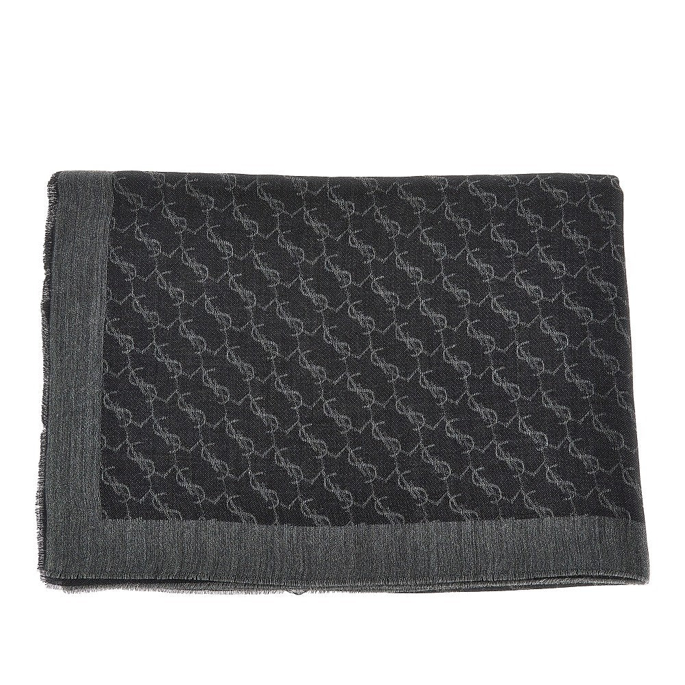 Saint Laurent 'Cassandre' cashmere and silk scarf