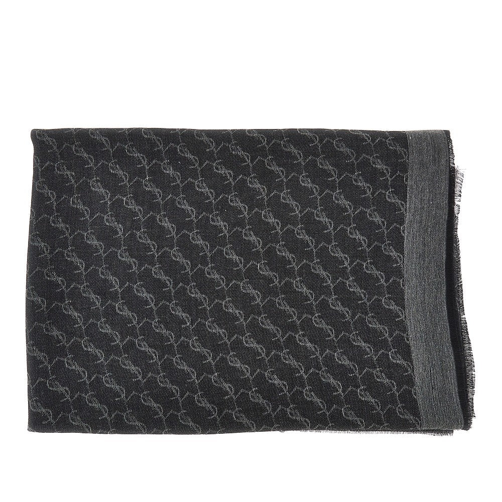Saint Laurent 'Cassandre' cashmere and silk scarf