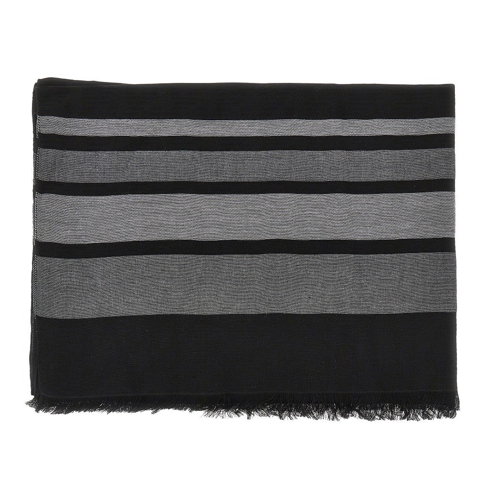 Emporio Armani Viscose and modal-blend scarf