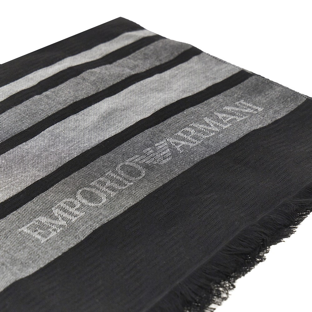 Emporio Armani Viscose and modal-blend scarf