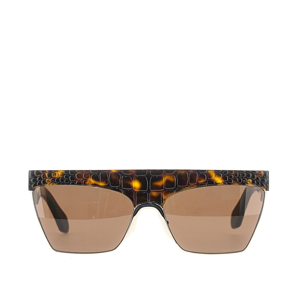 Alaïa Croco-effect sunglasses