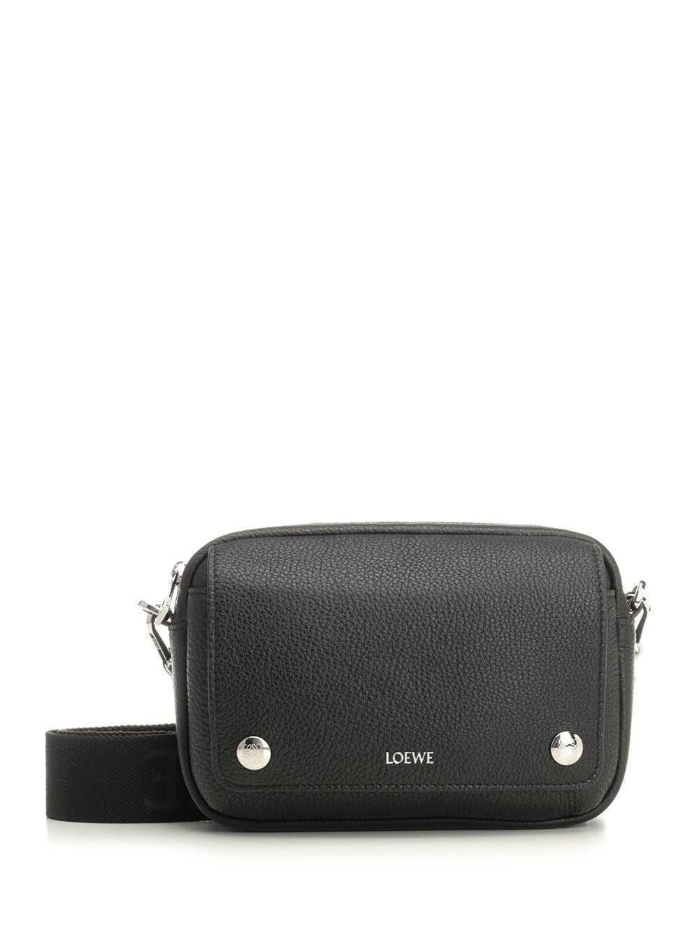 Loewe "Messenger Pebble" Bag - Black