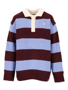 Polo Ralph Lauren Striped Wool Blend Rugby Jersey - Multi